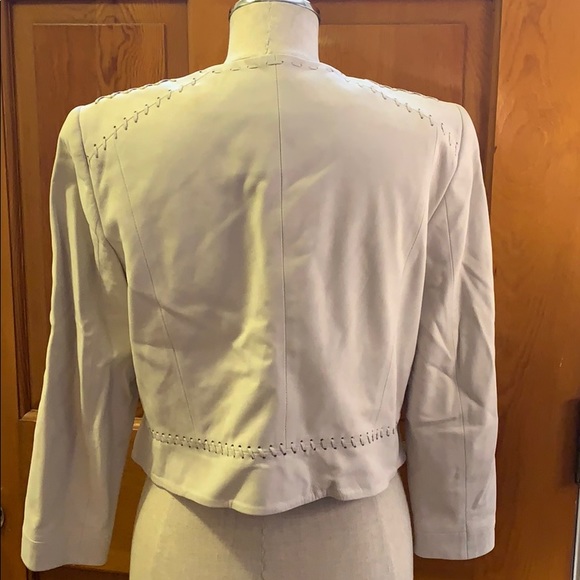 White House Black market suede jacket - Picture 3 of 6